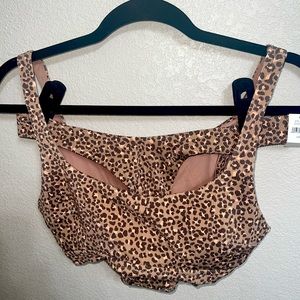 American Eagle Leopard Print Bikini